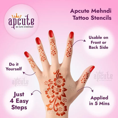 Apcute Mehandi For Hands Set